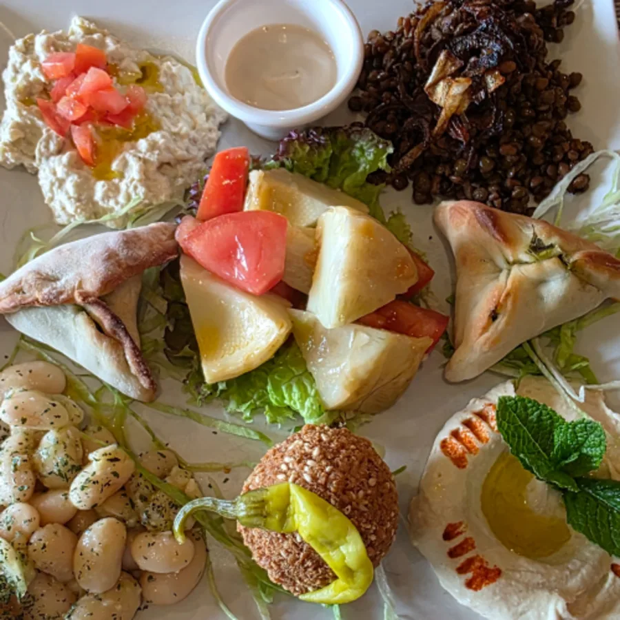 Vegetarische schotel VOGELENZANG